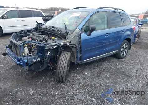 2018 Subaru Forester 2.5I из США, поврежденный, VIN JF2SJABC7JH592066